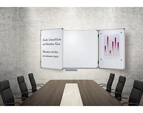 maul-whiteboard-klappbar-maulpro-wei-alurahmen-100x120-cm-wand image 6