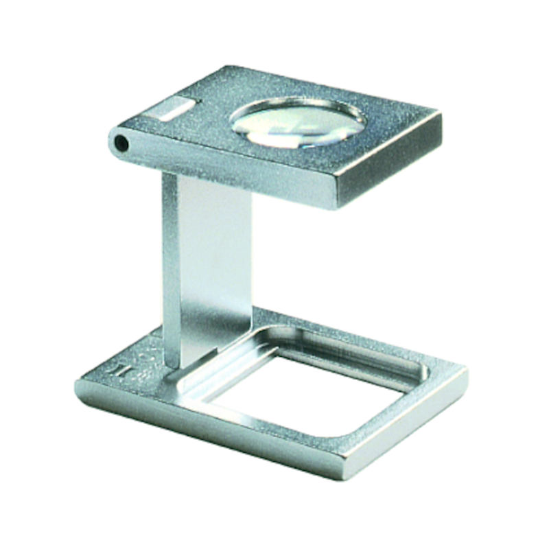 ecobra-fadenz-hler-metall-messing-mattverchromt-lupe-in-6-ausf-hrungen image 2