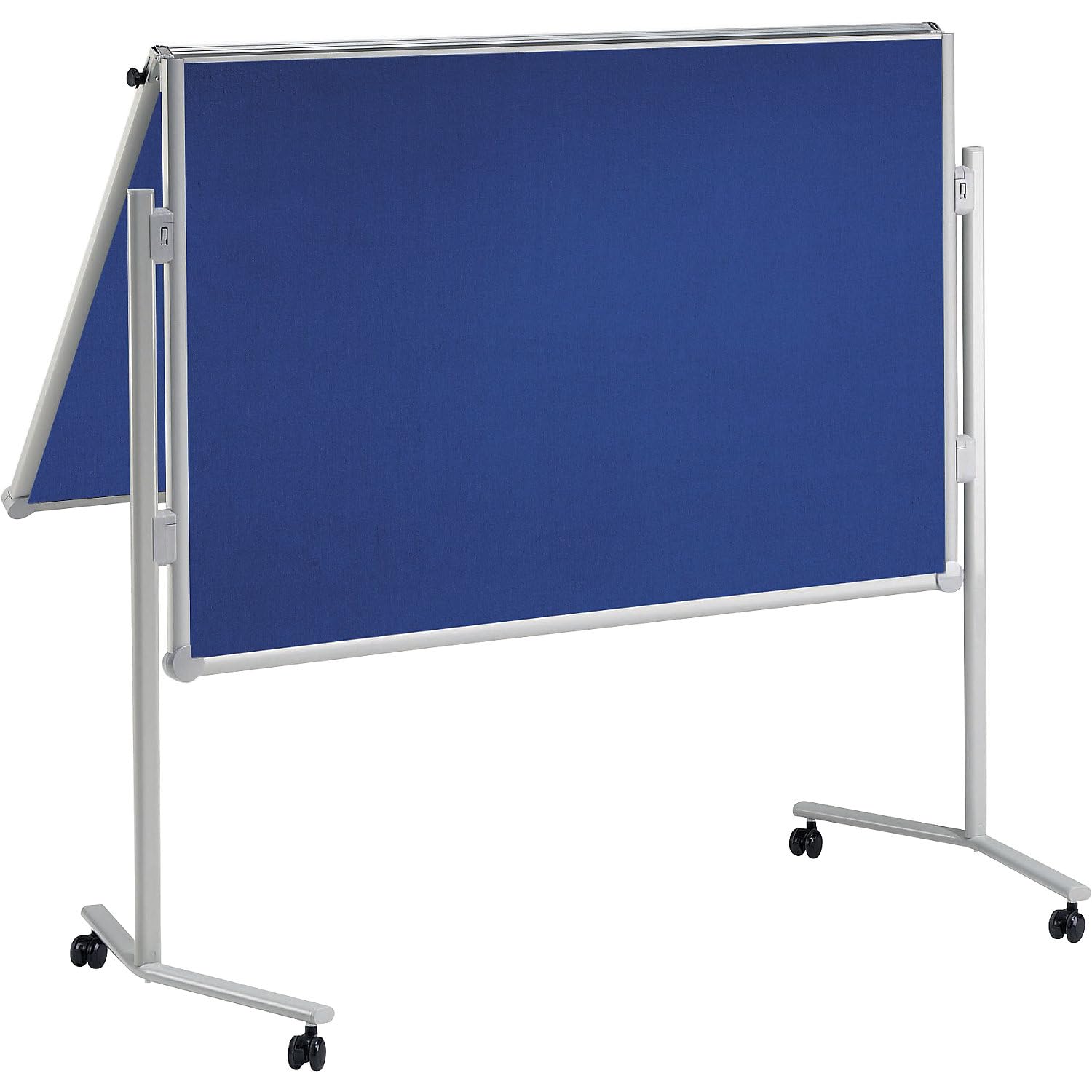 maul-maulpro-moderationstafel-mobil-klappbar-150x120-cm-blau-wei image 2