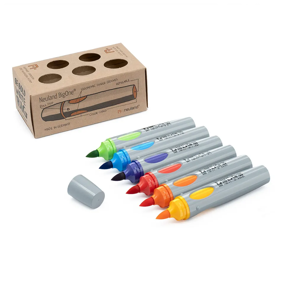 neuland-bigone-art-pinsel-2-15-mm-6er-set-no-29-rainbow image 1