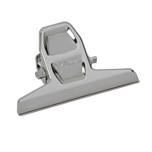 maulpro-papierklemmer-silber-stahl-55-mm-2er-set-f-r-120-blatt image 4
