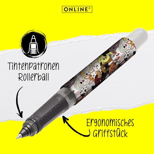 online-tintenroller-college-fluffy-dogs-hunde-design image 8