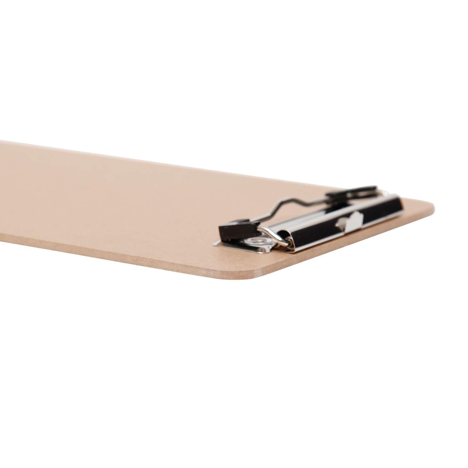 maul-maulbasic-klemmbrett-a5-braun-hartfaser-holz-hochformat-mit-b-gelklemme image 3