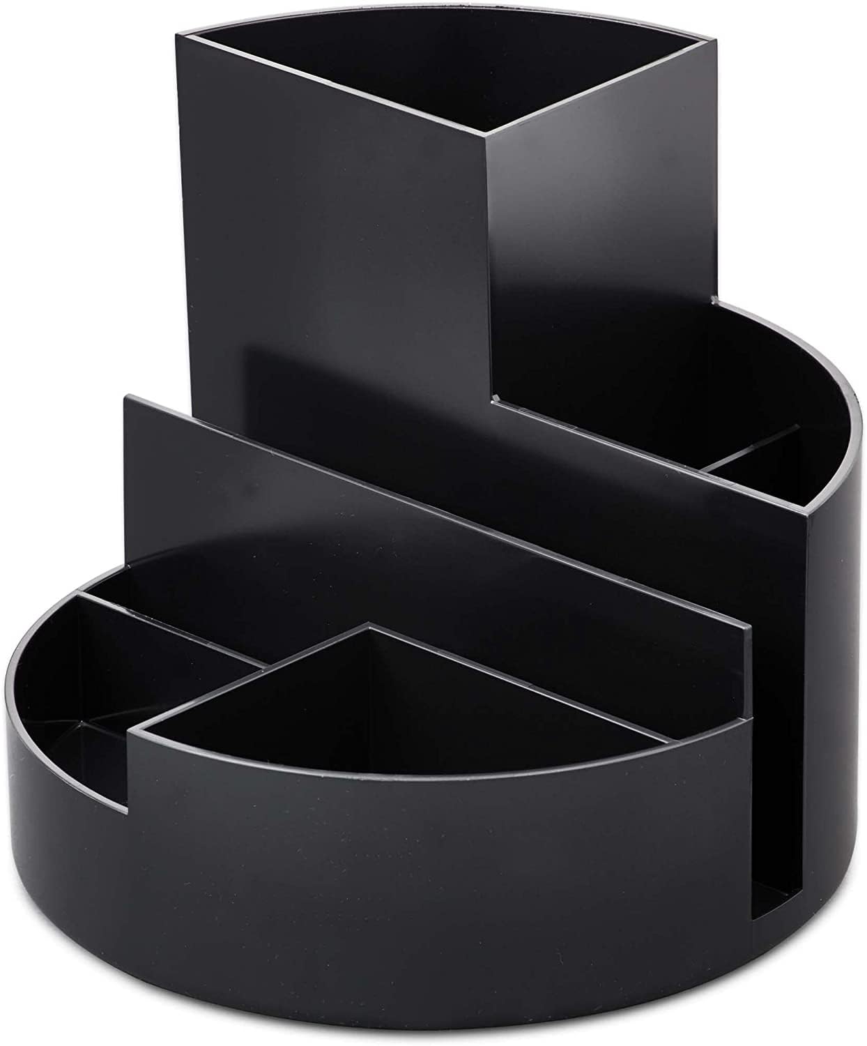 maul-maulrundbox-recycling-stiftek-cher-schwarz-6-f-cher-rund image 1