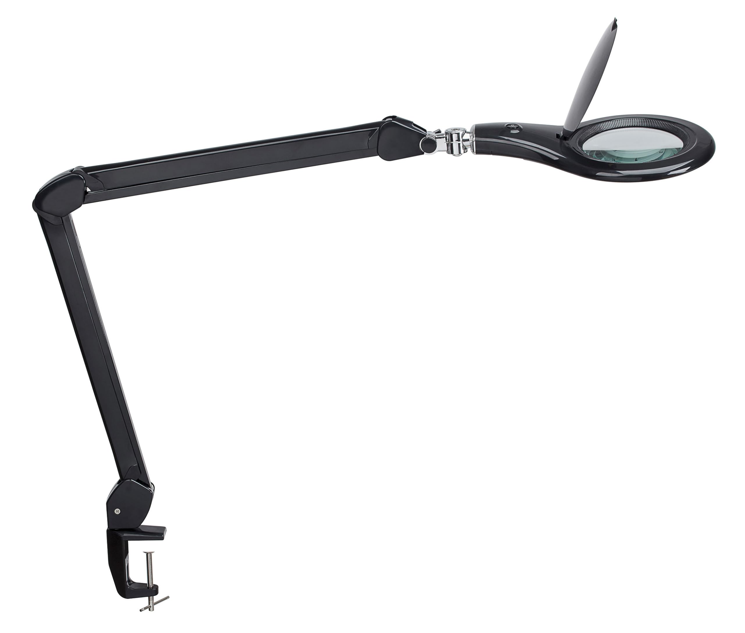 maul-maulmakro-led-lupenlampe-schwarz-mit-klemmfu-3-dioptrien image 1