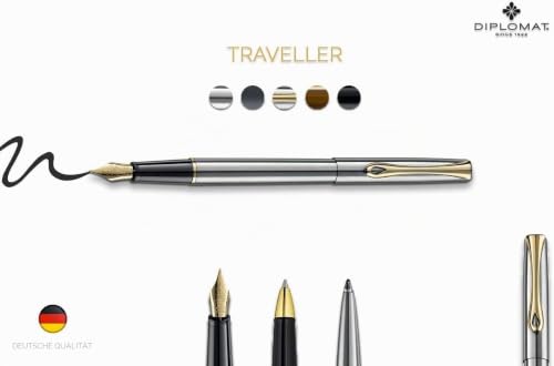 diplomat-traveller-kugelschreiber-edelstahl-easyflow image 6