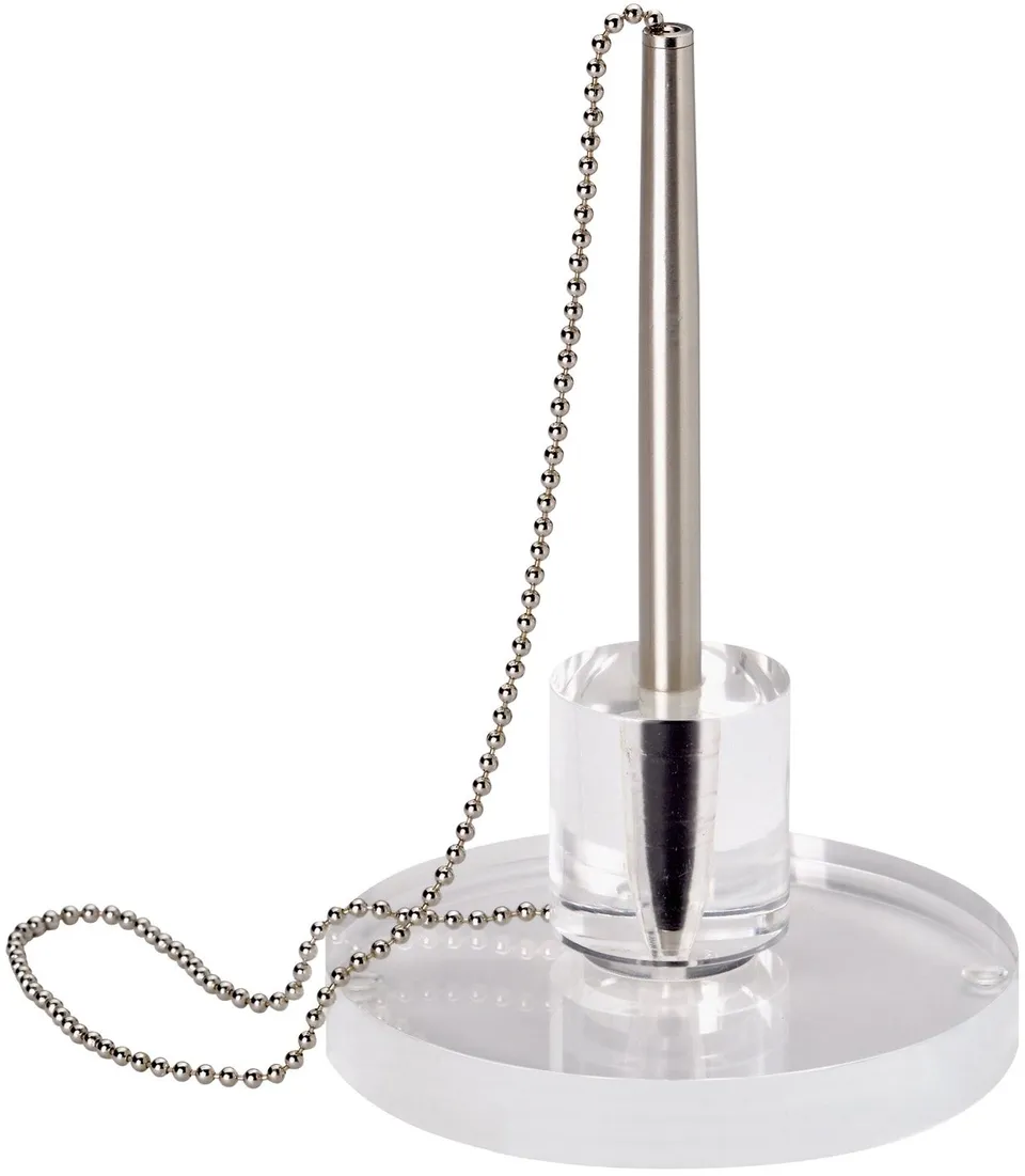 maul-acryl-kulist-nder-glasklar-mit-kugelschreiber-g2-und-kette-42-cm image 1