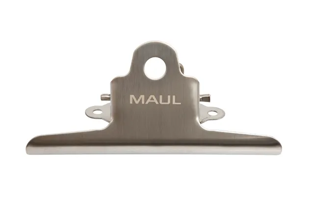 maul-maulpro-montage-klemmer-silber-edelstahl-retro-bis-200-blatt image 1