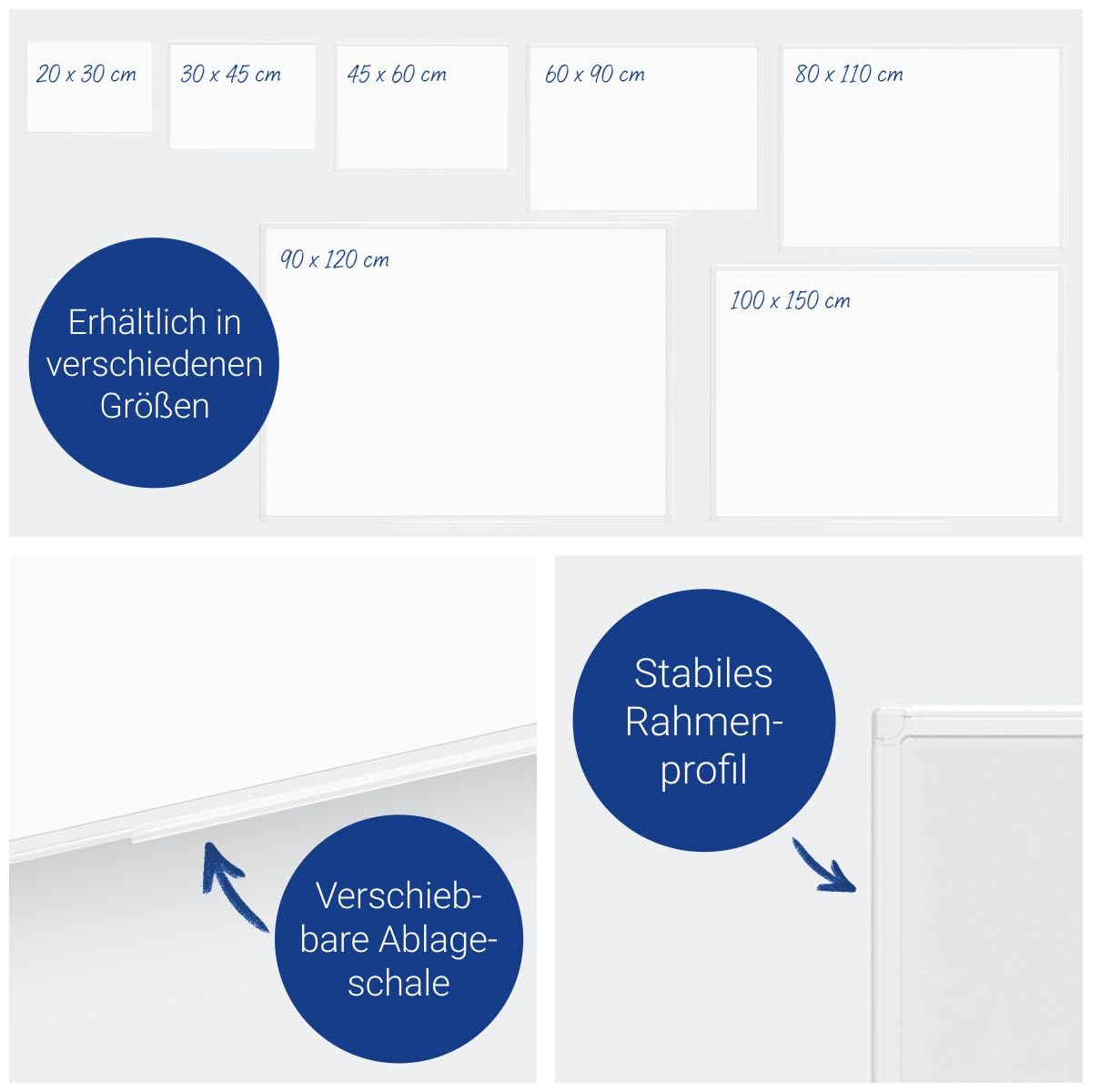 maul-whiteboard-maulprimo-45x60-cm-wei-magnethaftend image 4