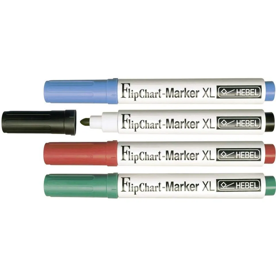 maul-mauloffice-flipchartmarker-4er-set-xl-rundspitze image 1