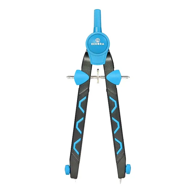 ecobra-schnellverstell-zirkel-stech-zirkel-serie-duo-tec-blau-170-mm image 1