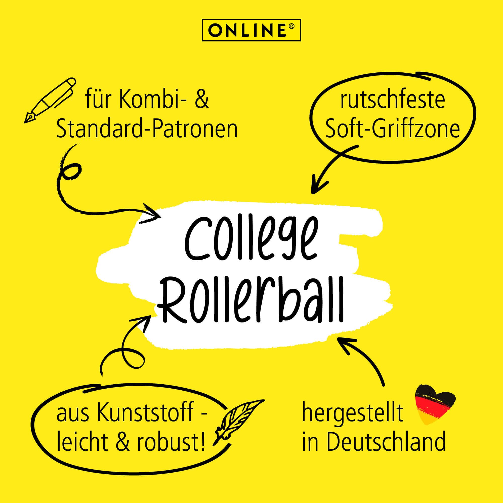 online-college-tintenroller-manga-0-5-mm-mit-patrone-blau image 3