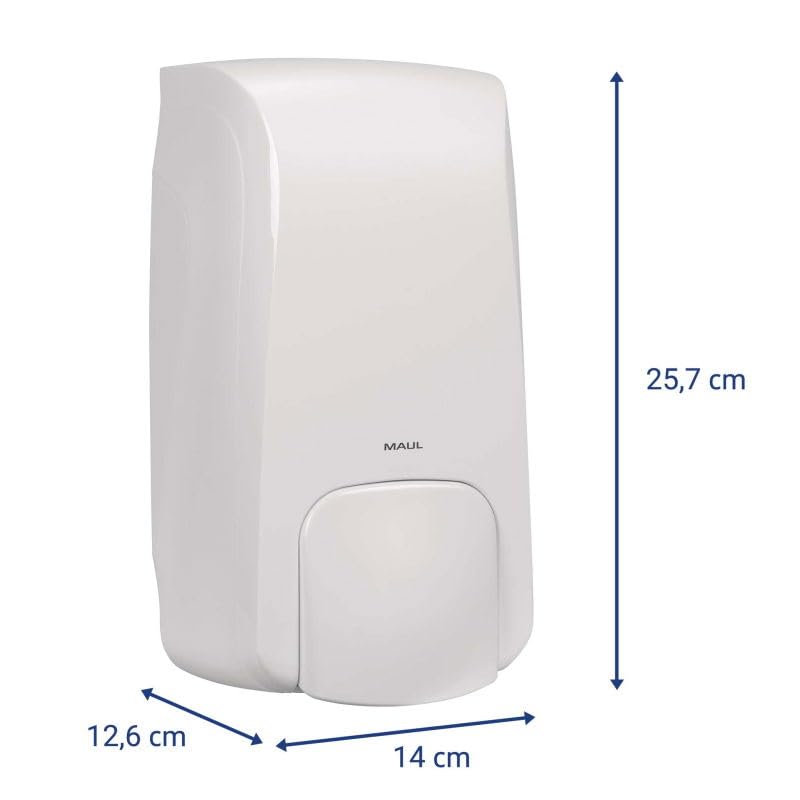 maul-schaumseifenspender-maulcare-wei-1000-ml-abschlie-bar image 2