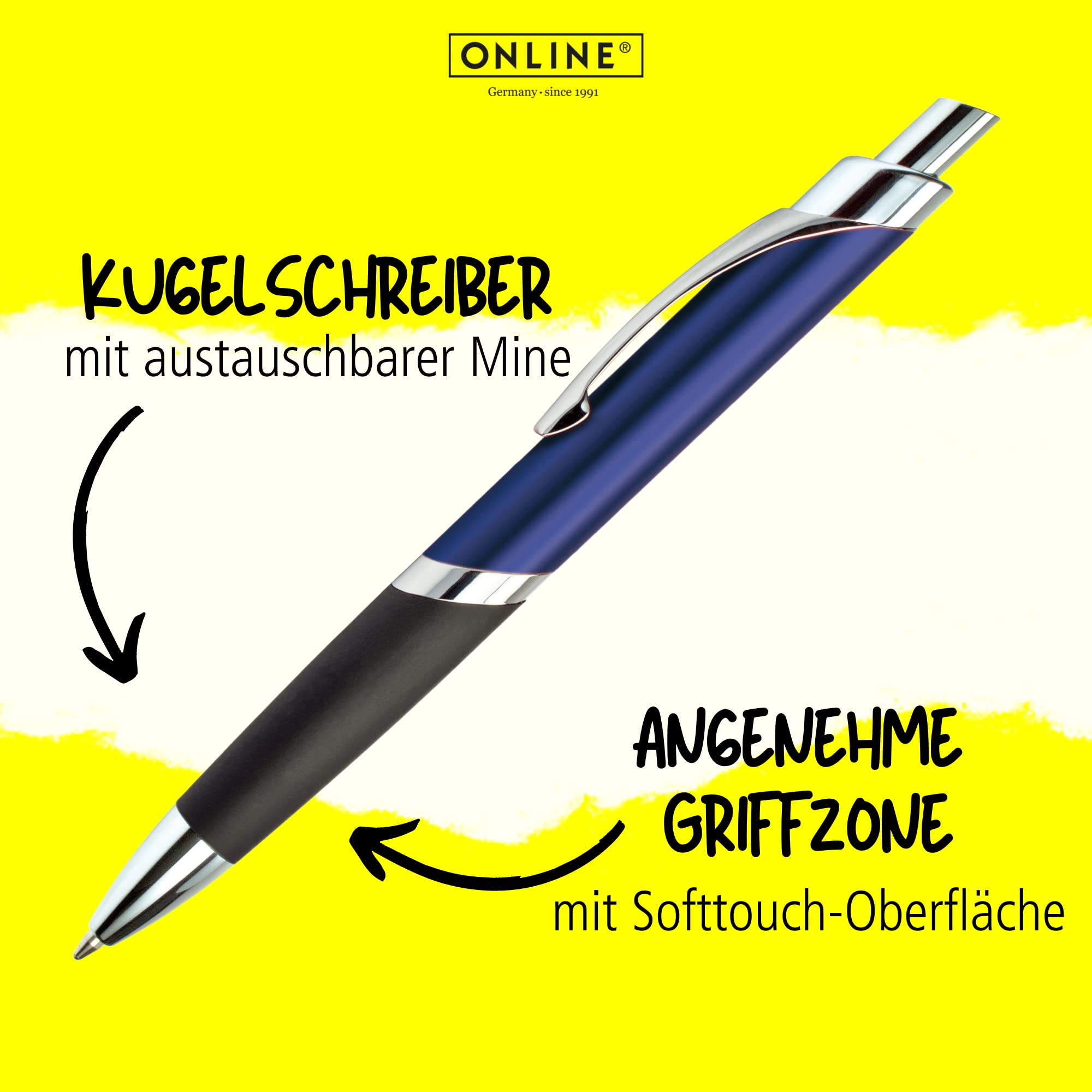 online-sporty-blau-kugelschreiber-mit-gravur-aluminium-g2-m-schwarz-personalisie image 3