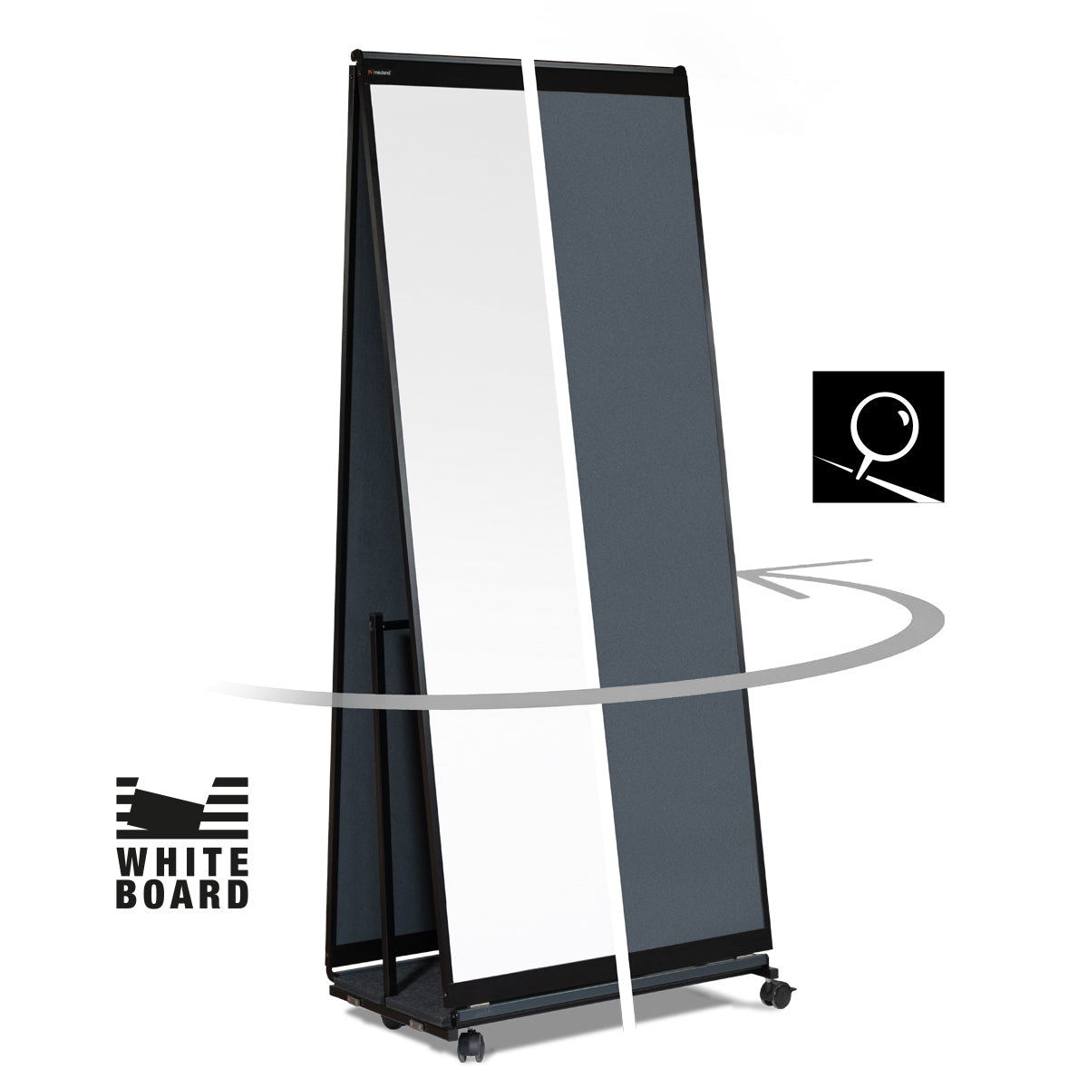 neuland-movaris-mobiles-tafelsystem-whiteboard-pinnwand-auf-rollen image 6