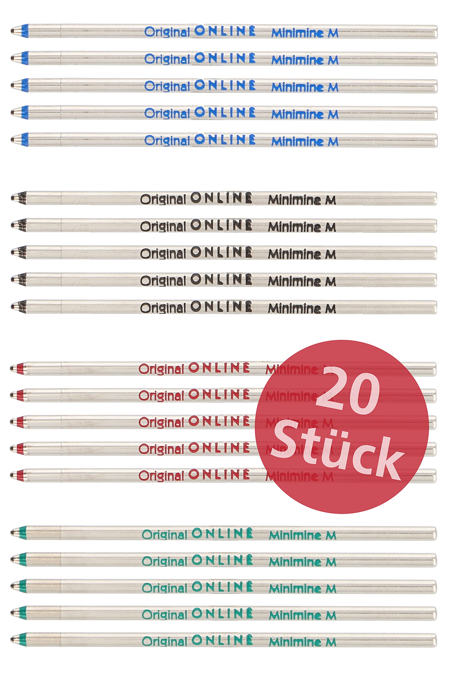 online-mini-kugelschreiberminen-d1-m-schwarz-10er-set-dokumentenecht image 8