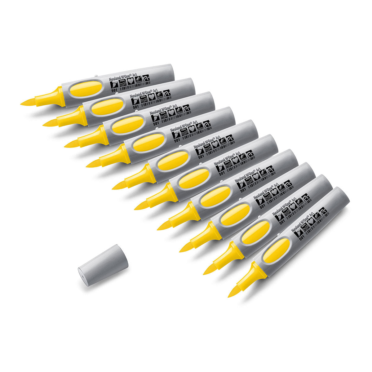 neuland-no-one-art-moderationsmarker-pinselspitze-0-5-7-mm-10er-uni-set image 8