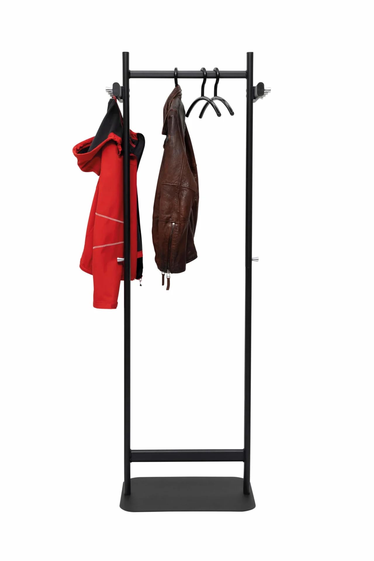 maul-maulsalsa-garderobenst-nder-schwarz-stahl-10-haken-bis-40-kg image 3
