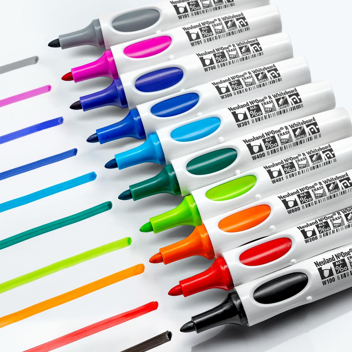 neuland-no-one-r-whiteboardmarker-rundspitze-2-4-mm-10er-farb-set image 3
