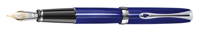 diplomat-excellence-a2-skyline-blau-f-llhalter-mit-14-kt-goldfeder image 1