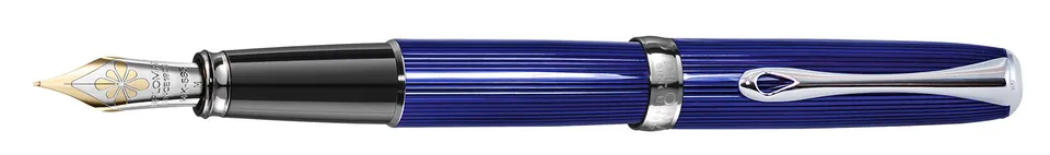 diplomat-excellence-a2-skyline-blau-f-llhalter-mit-14-kt-goldfeder image 1