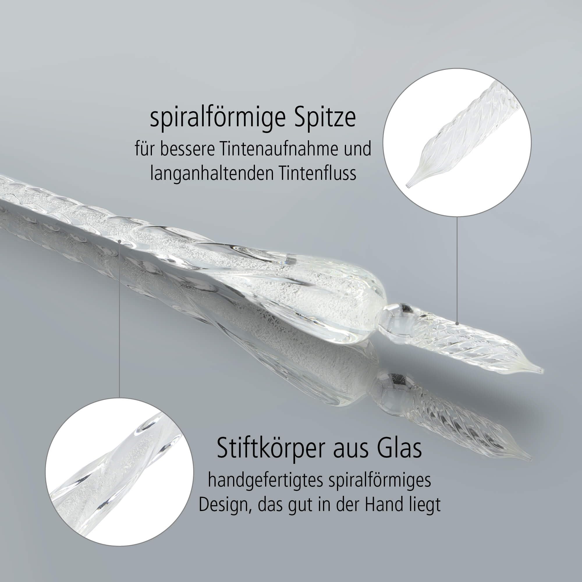 online-crystal-pen-glas-dip-pen-set-mit-tintenglas-schwarz-und-halter image 4