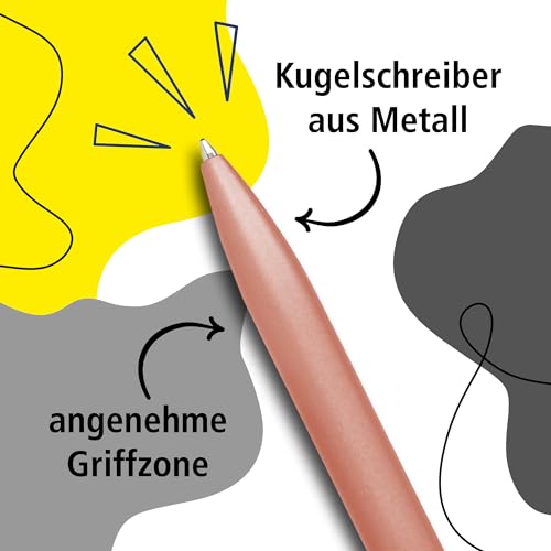 online-octopen-kugelschreiber-metall-rosegold-g2-mine-blau image 7