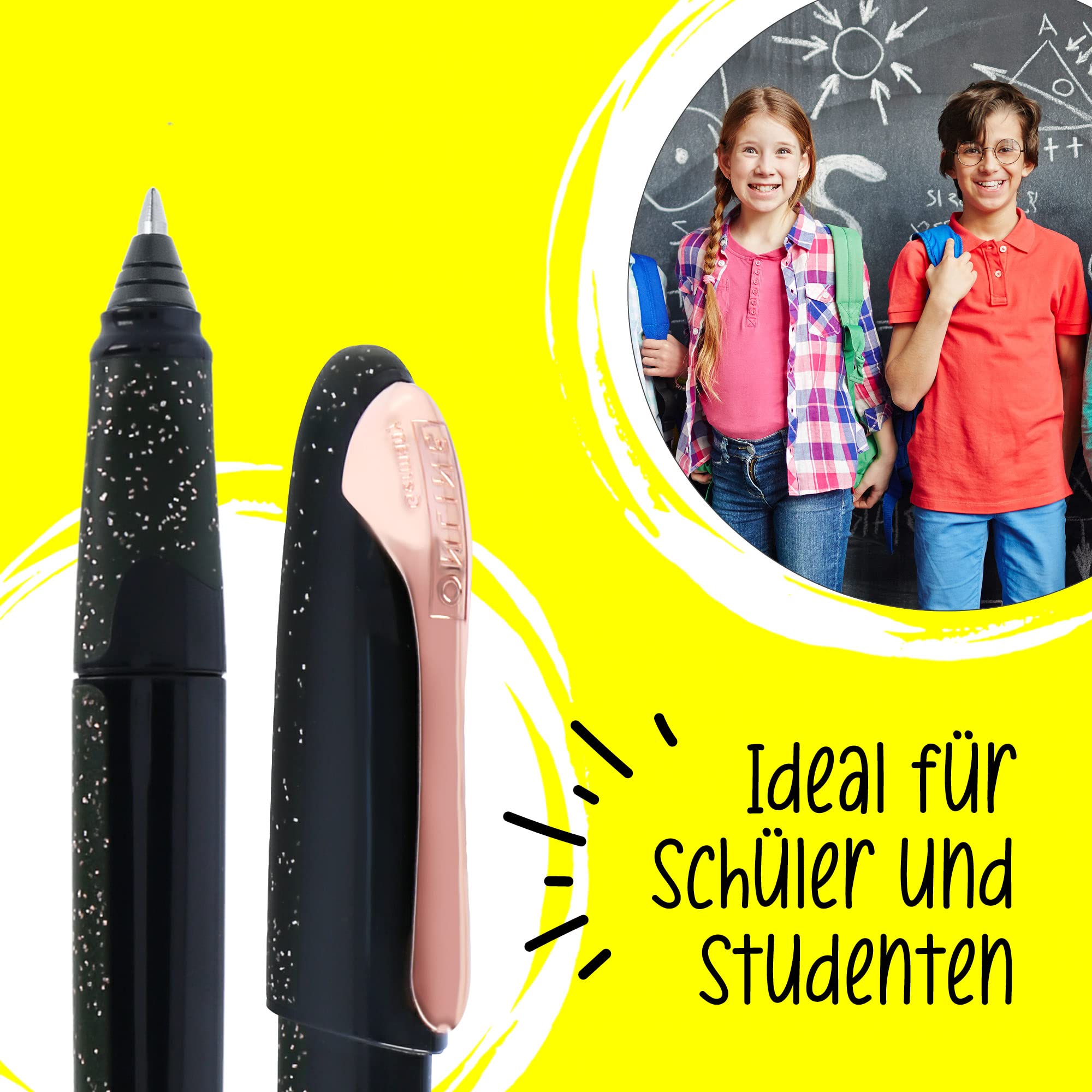 online-air-tintenroller-black-rose-0-7-mm-dreiecks-rollerpen-nachf-llbar image 4