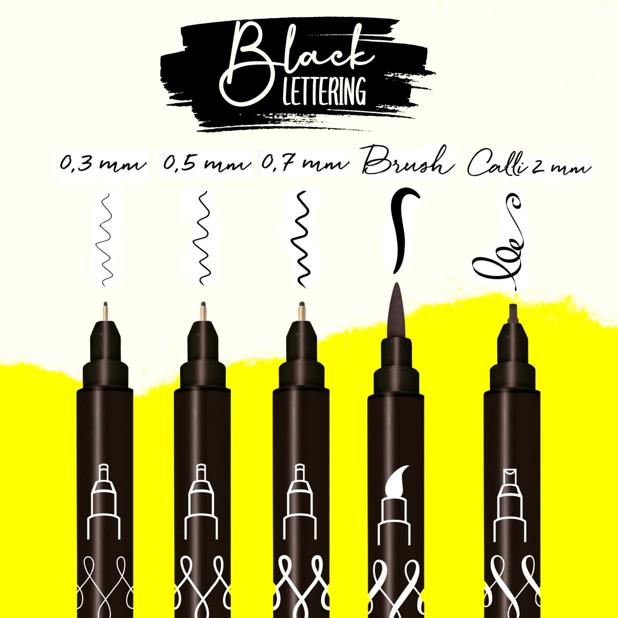 online-manga-malset-mit-5-calli-brush-stiften-und-bullet-journal-a5 image 4