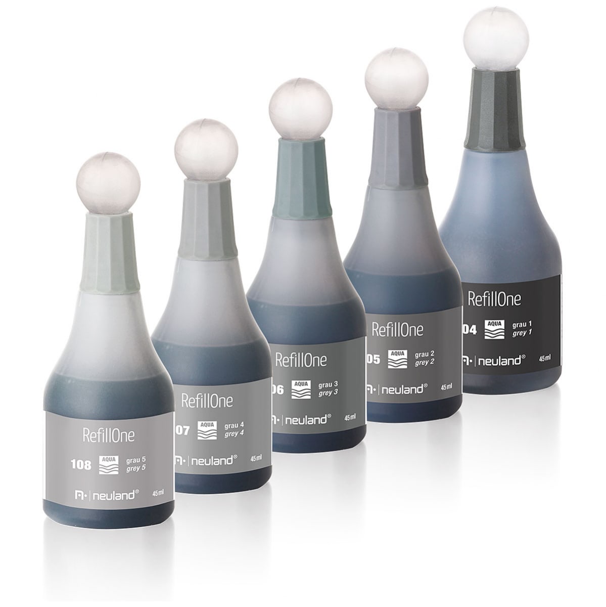 neuland-refillone-nachf-lltinte-wasserbasis-5er-farbset-45-ml image 3