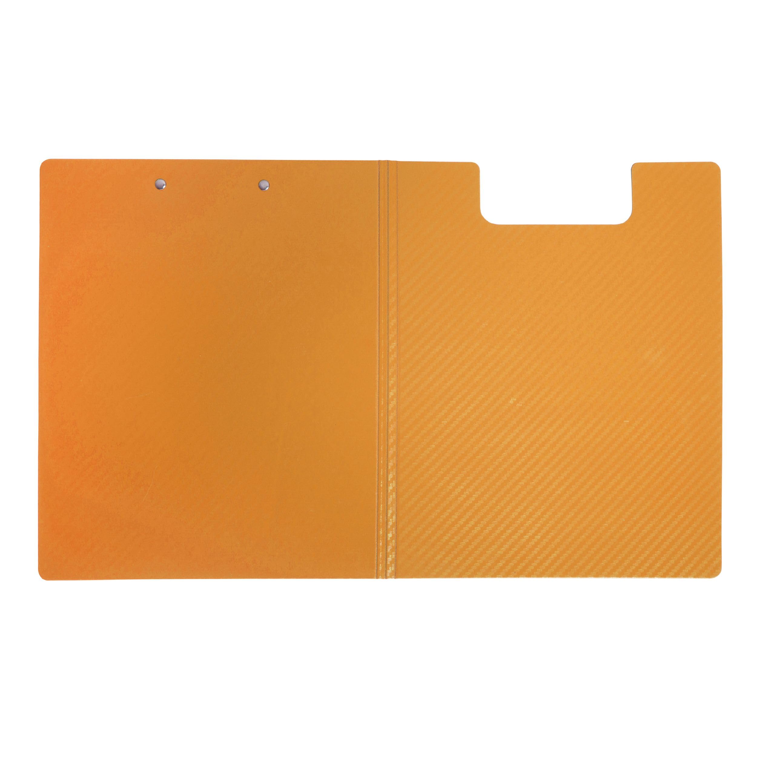 maul-maulflexx-schreibmappe-klemmbrett-a4-orange-hochformat-mit-b-gelklemme image 6