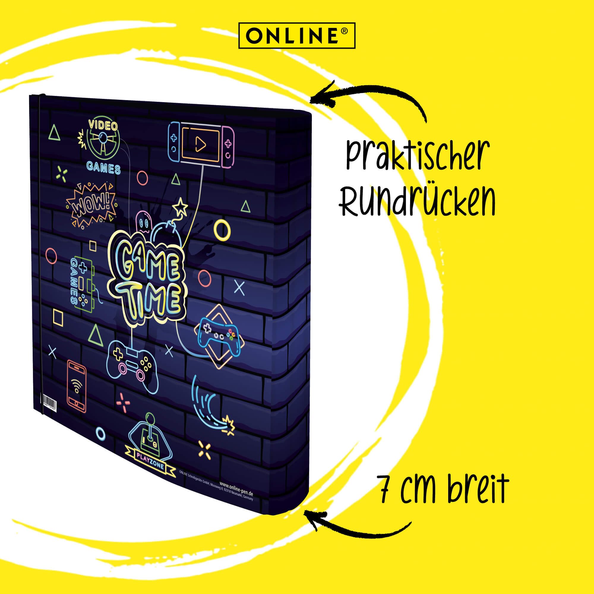 online-ordner-gaming-din-a4-breit-ringordner-7-cm-mit-hebelmechanik image 4