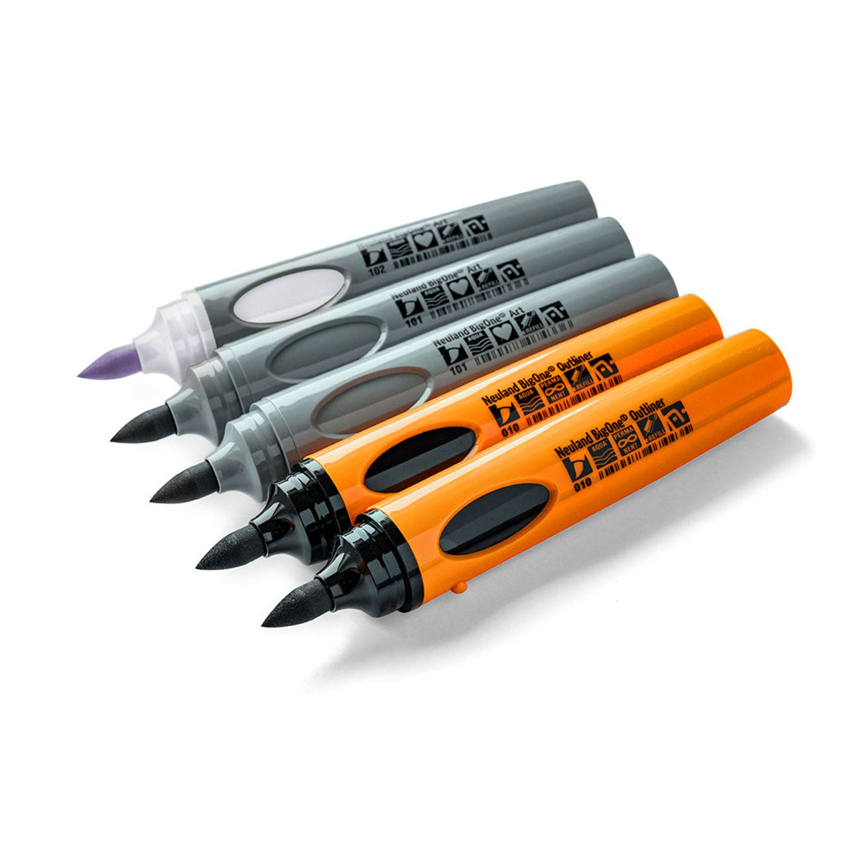 neuland-bigone-art-5er-farbset-marker image 5