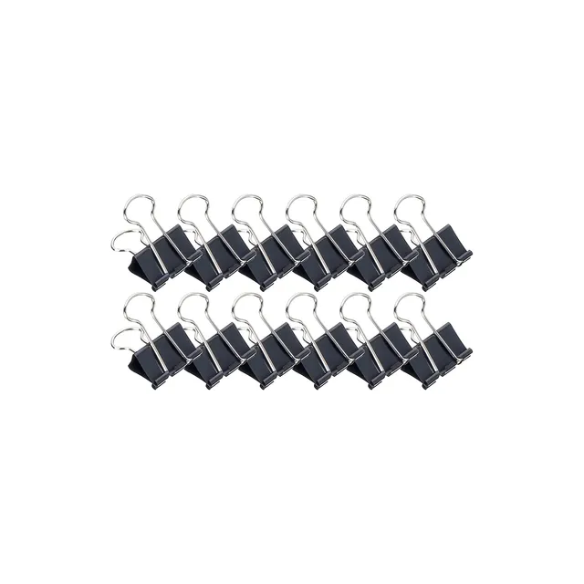 maul-foldback-klemmer-25-mm-schwarz-12-st-ck-metallclips-bis-90-blatt image 1
