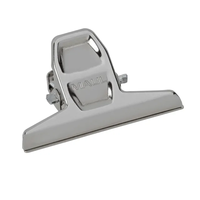 maulpro-papierklemmer-silber-stahl-55-mm-2er-set-f-r-120-blatt image 1