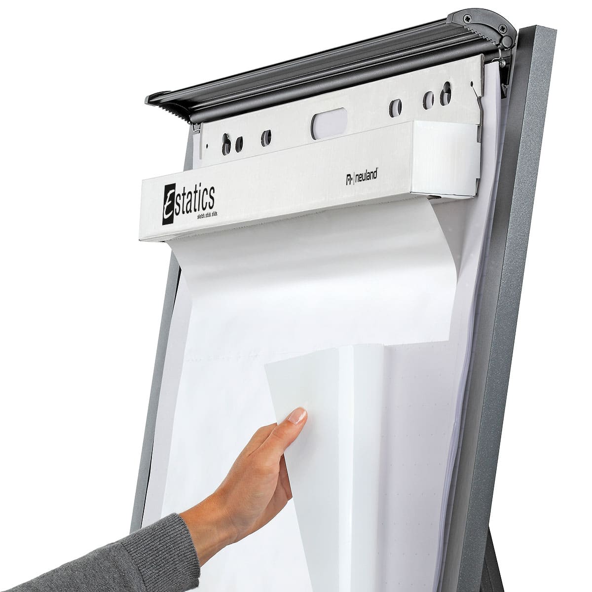 neuland-estatics-xxl-flipchart-folie-elektrostatisch-trocken-abwischbar image 2