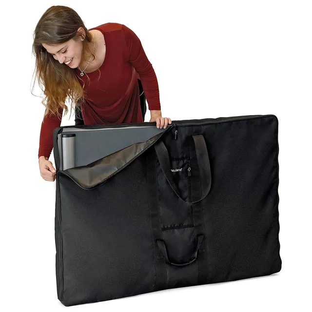 neuland-tragetasche-f-r-flipchart-euroflip-polyester-schwarz-110x76-5-cm image 1