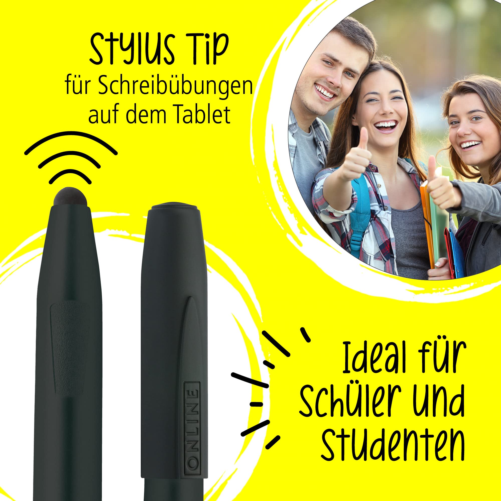 online-switch-expert-patronen-f-ller-mit-touchpen-iridiumfeder-m-schwarz image 4