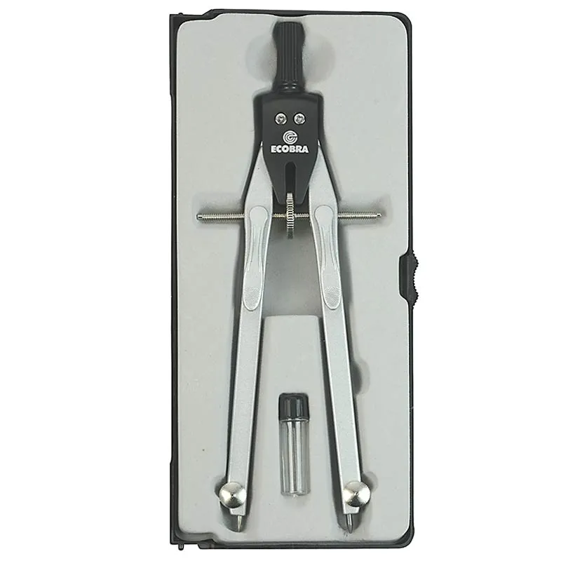 ecobra-schnellverstell-zirkel-duo-tec-silber-170-mm image 1