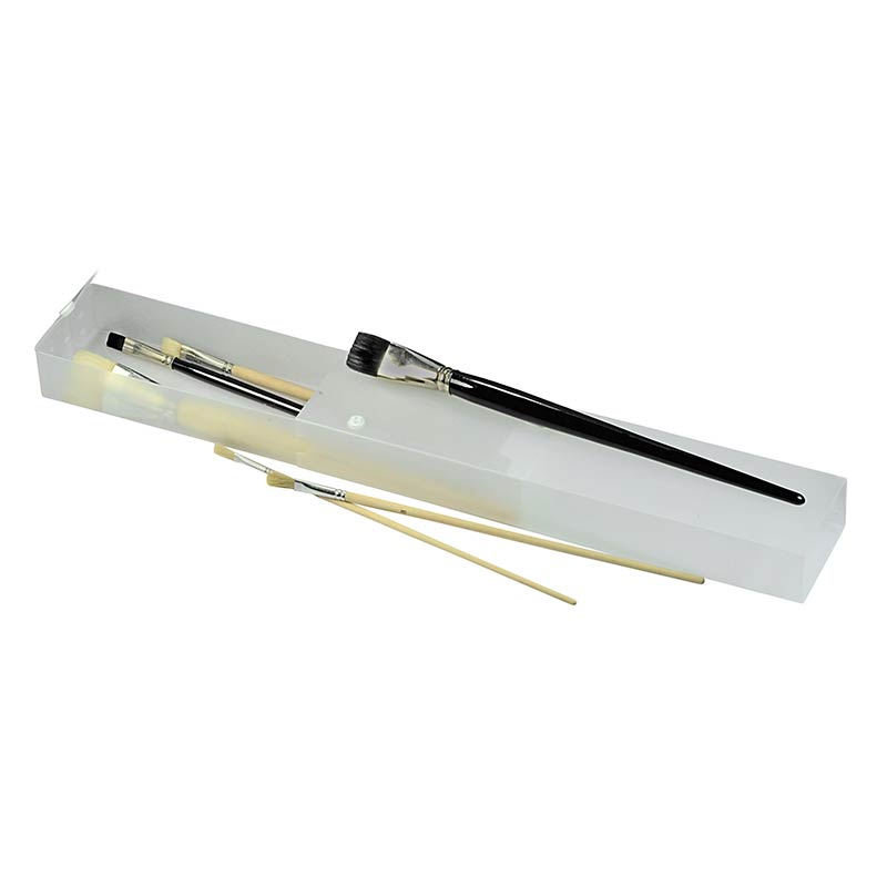 ecobra-pinselbox-360x80x40-mm-transparent-wei-mit-bel-ftung image 1