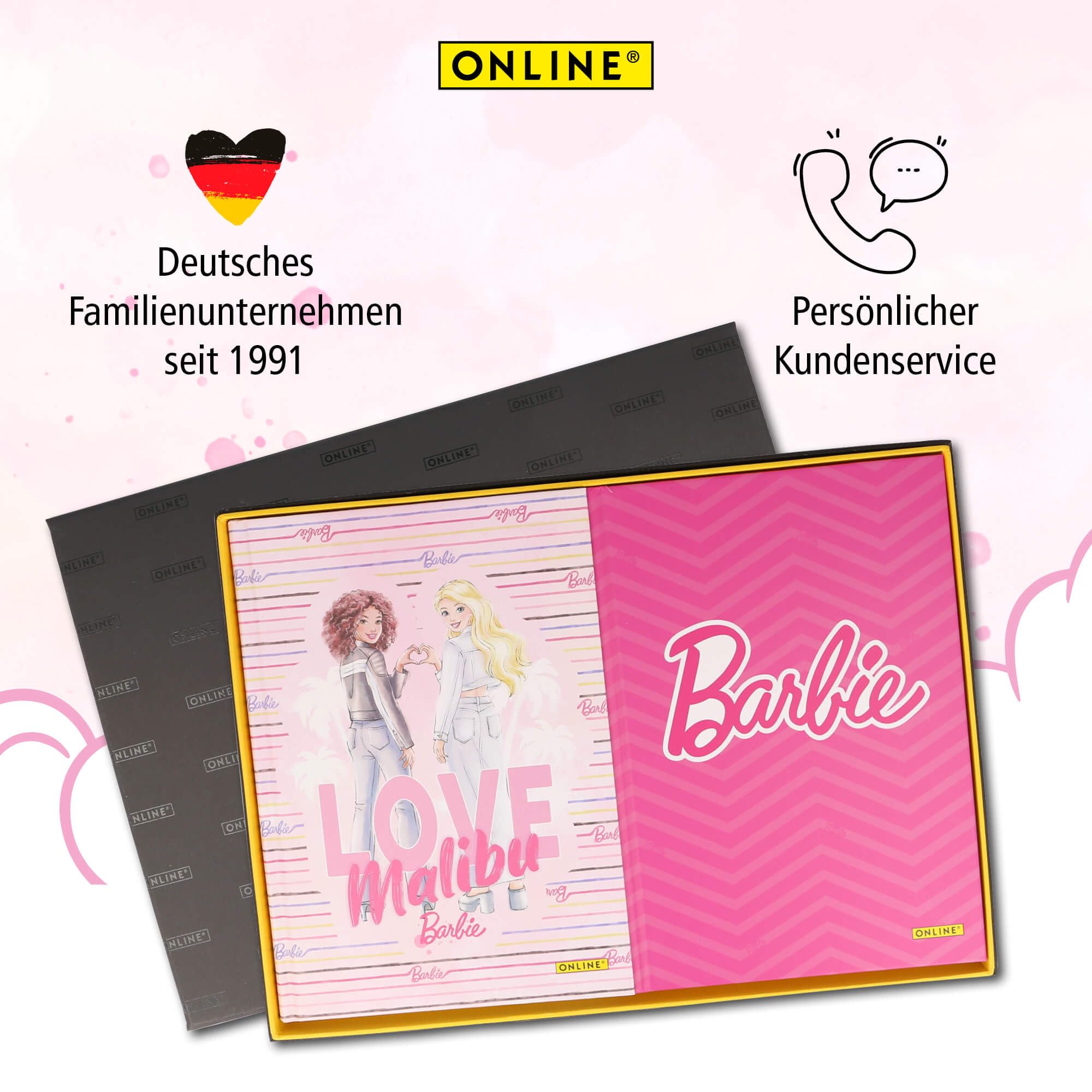 online-barbie-notizb-cher-a5-dotted-2er-set-192-seiten image 7