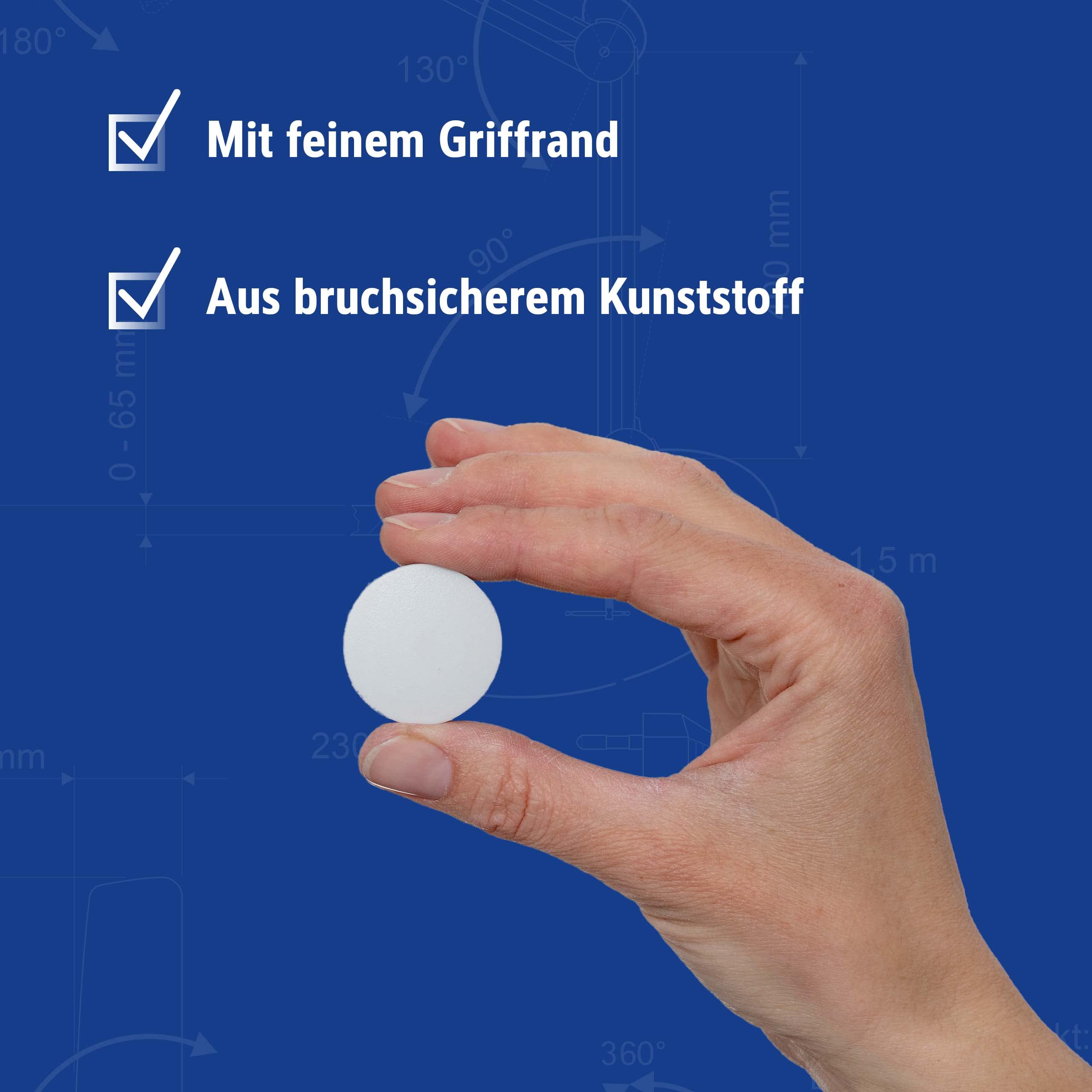 maul-maulsolid-magnete-rund-wei-4er-set-0-8-kg-haftkraft-bruchsicher image 4