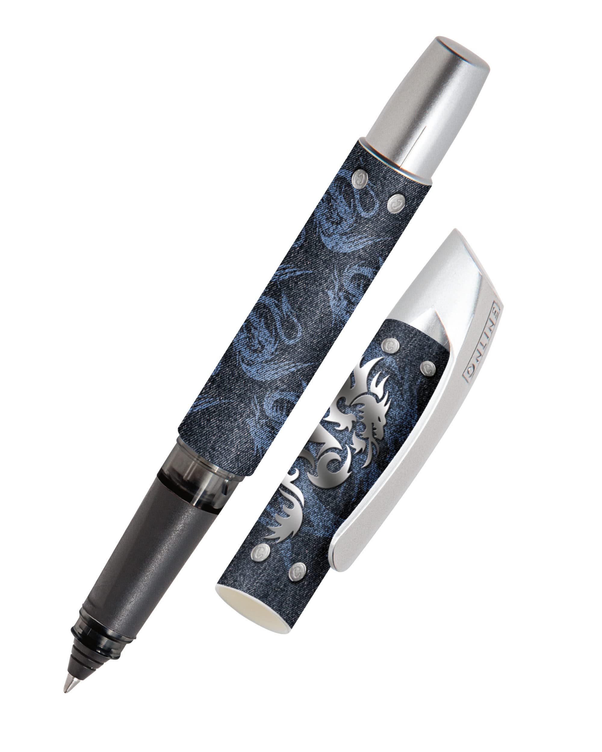 online-campus-denim-dragon-rollerball-mit-kombipatrone image 1