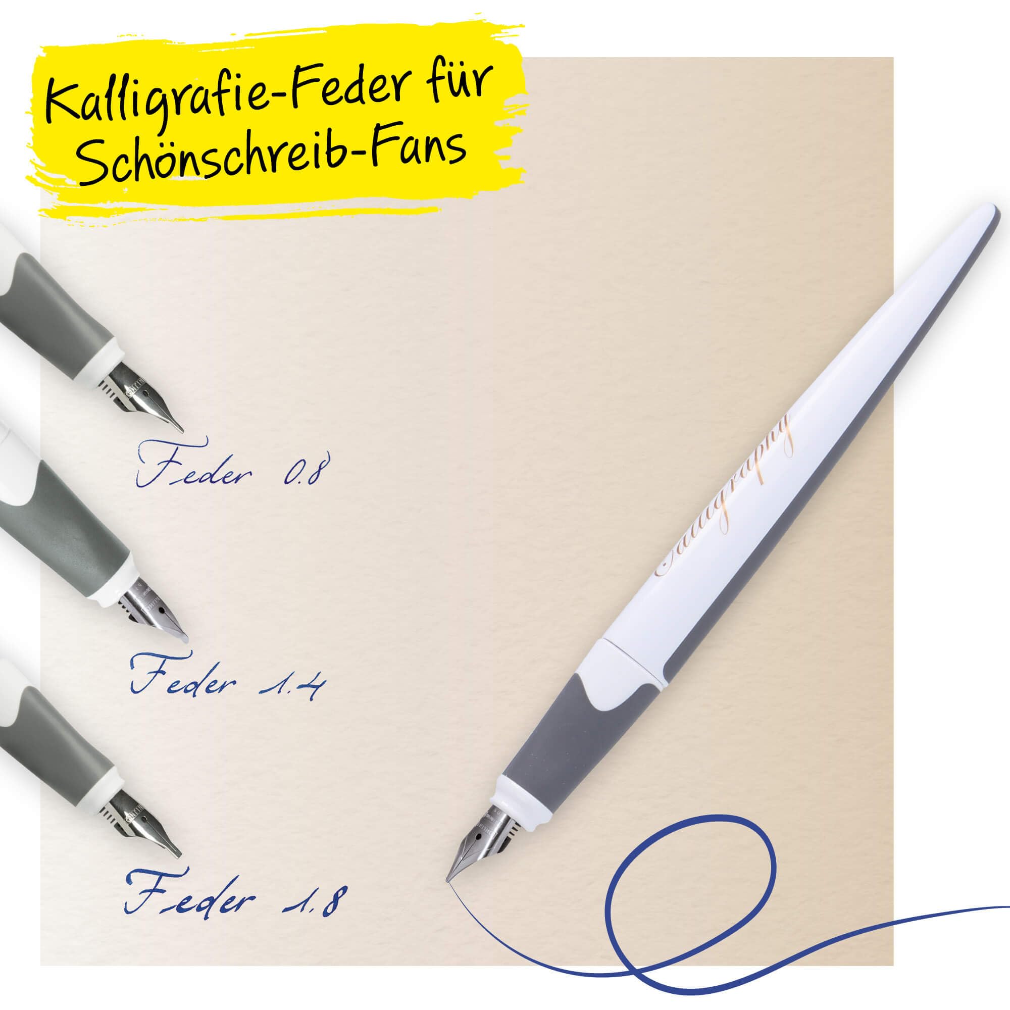online-air-kalligrafie-set-white-rose-sch-nschreibf-ller-mit-3-federn image 6