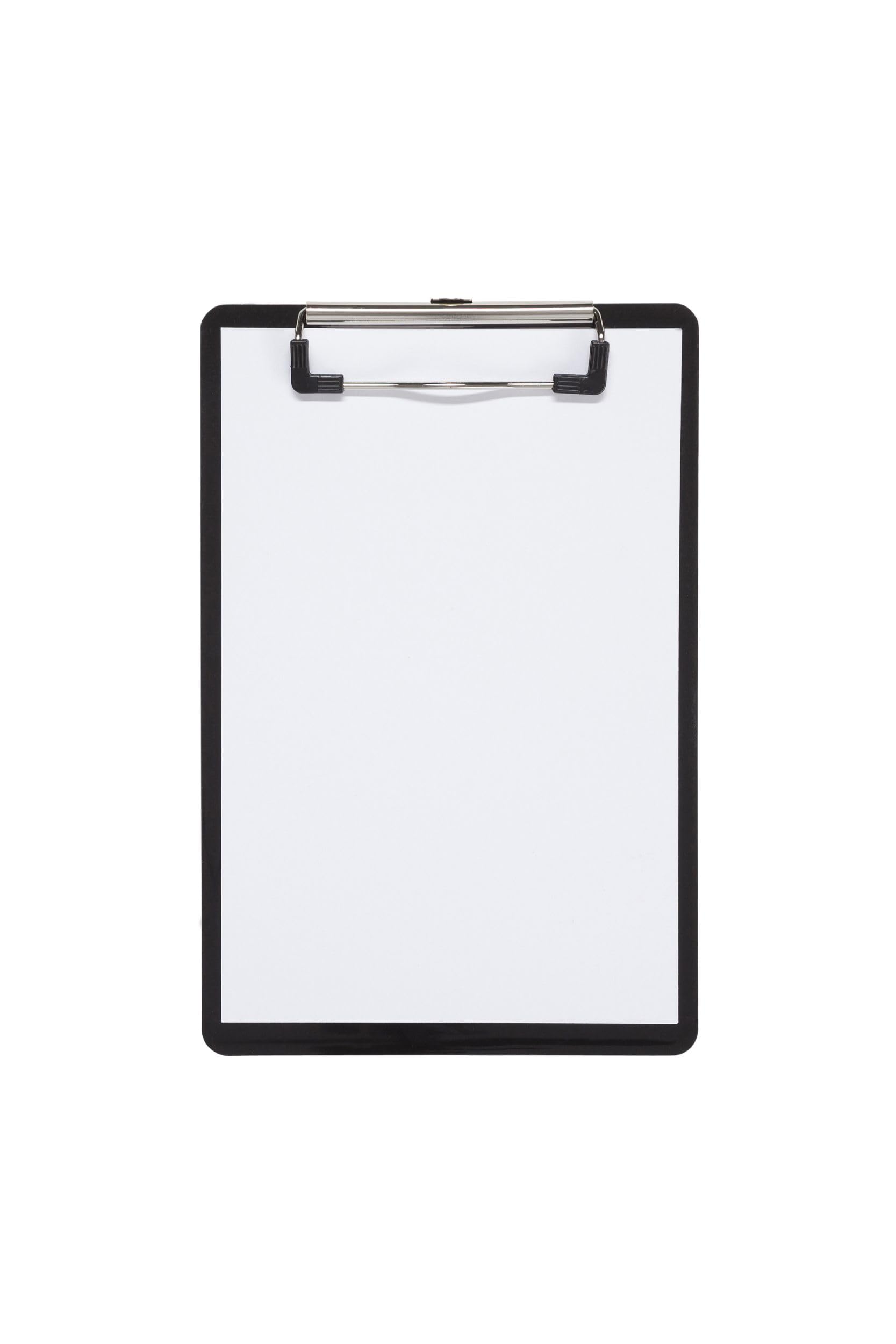 maul-klemmbrett-a5-schwarz-hochformat-mit-starker-b-gelklemme image 3