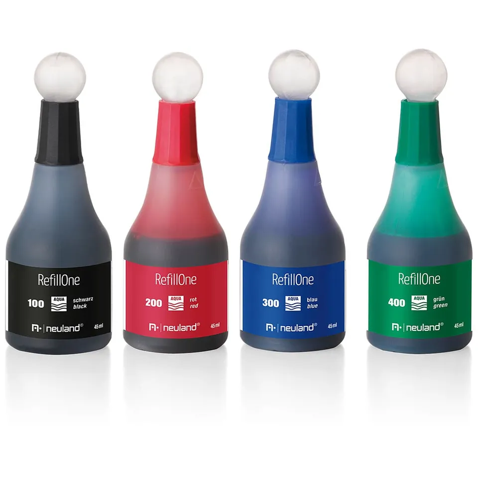 neuland-refillone-nachf-lltinte-basic-tones-4er-set-wasserbasiert image 1