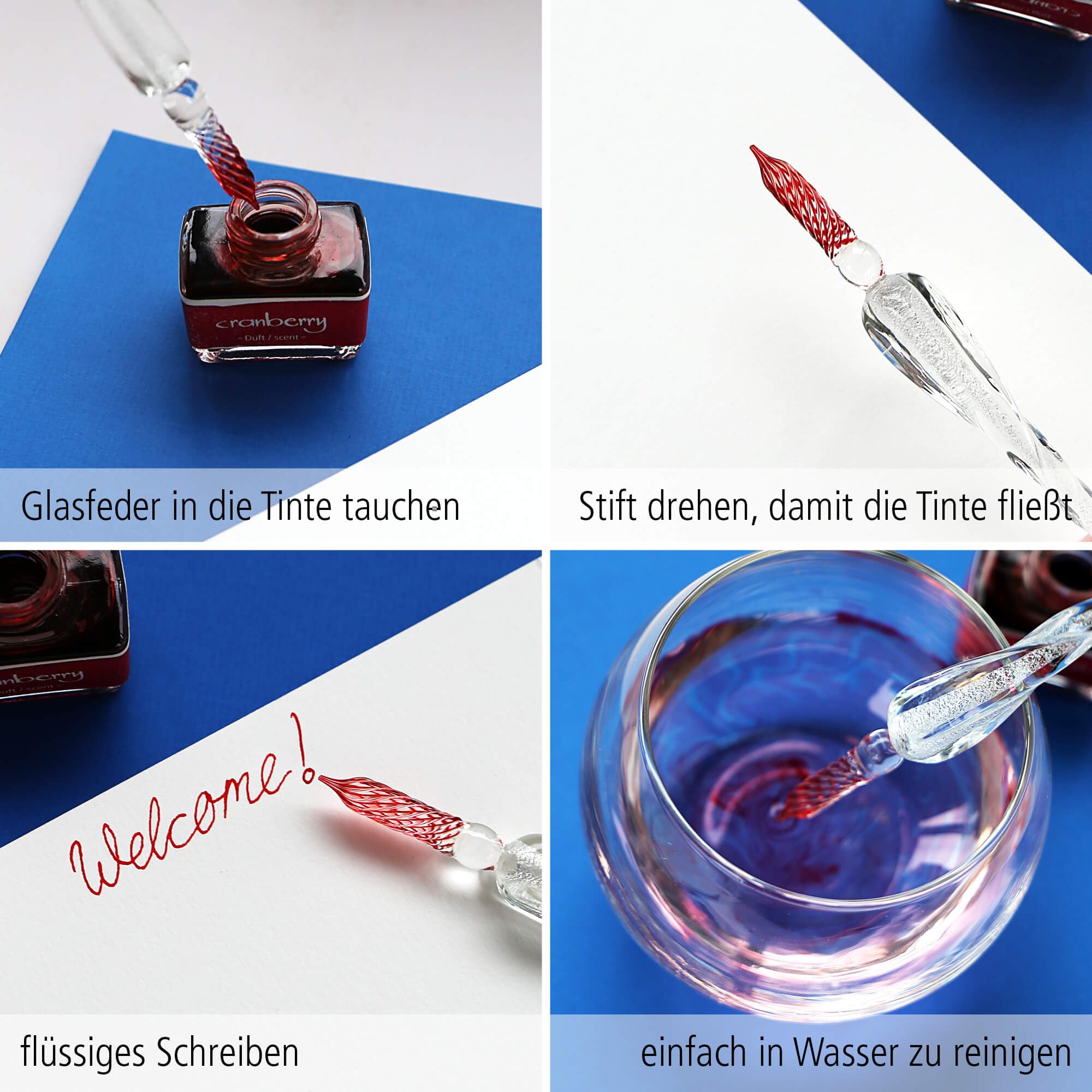 online-crystal-pen-glas-dip-pen-set-mit-tintenglas-schwarz-und-halter image 3