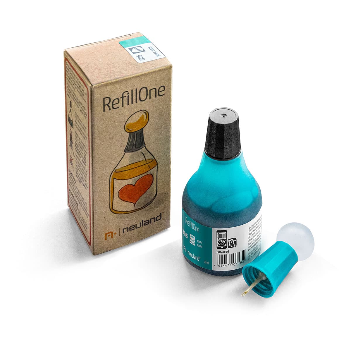 neuland-refillone-nachf-lltinte-wasserbasiert-45-ml-einzelfarbe image 3