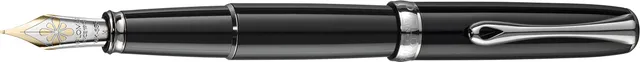 diplomat-excellence-a2-lack-schwarz-f-llhalter-mit-14-kt-goldfeder-f image 1