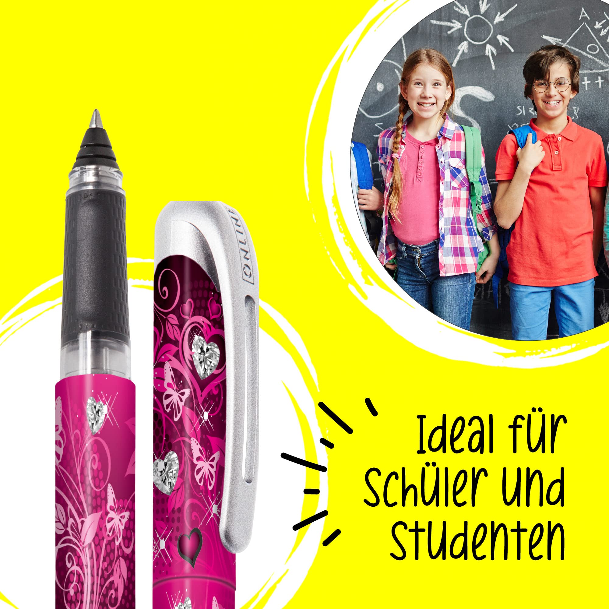 online-college-pink-dreams-tintenpatronen-rollerball-f-r-rechtsh-nder-und-linksh image 4